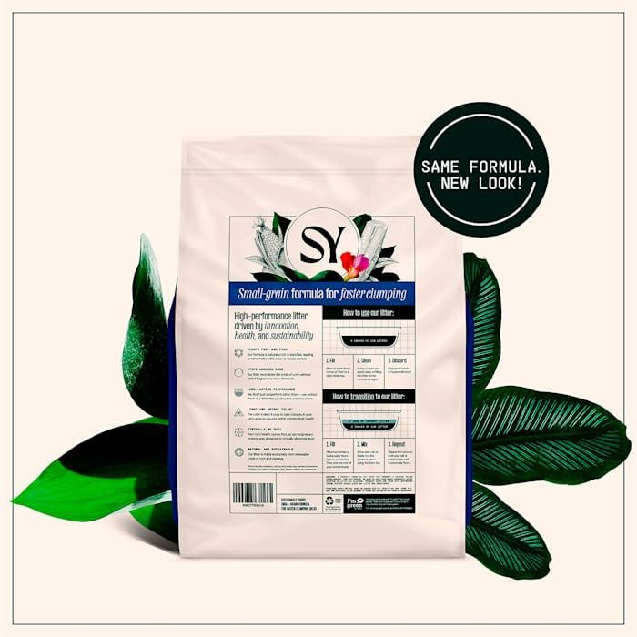 Sustainably Yours Natural Cat Litter Plus - 13lb /6 Kgs