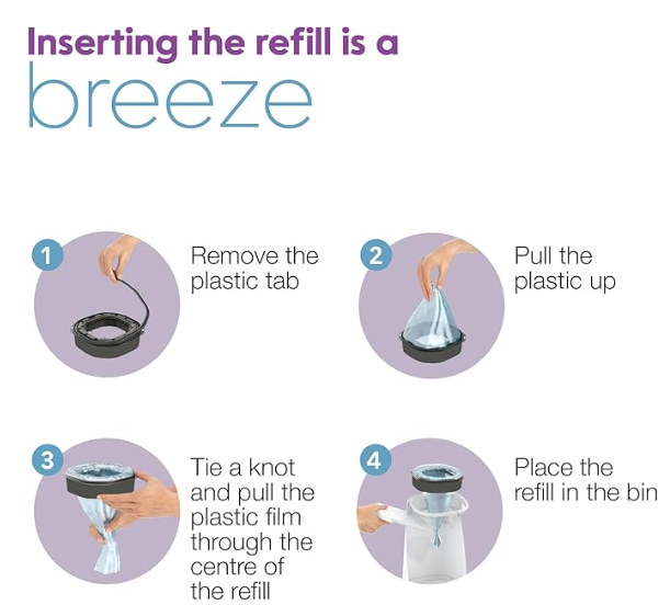 Litter Genie Standard Refill Casette Octagonal 6 meters