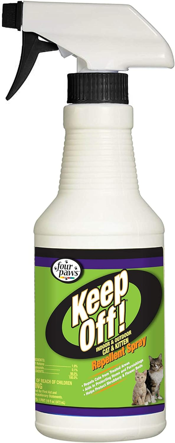 Four Paws Keep Off! Indoor Outdoor Repellent for Cats 16oz