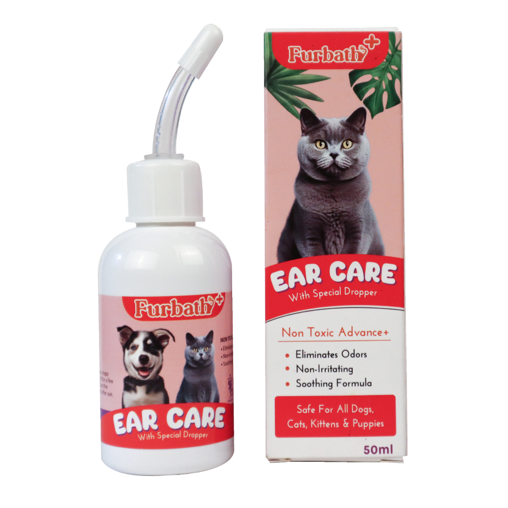 Furbath Plus Ear Care for Dogs and Cats - 50ml