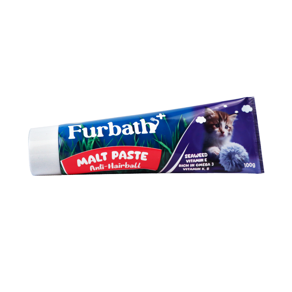 Furbath+ Malt Paste Anti Hairball for Cats - 100g