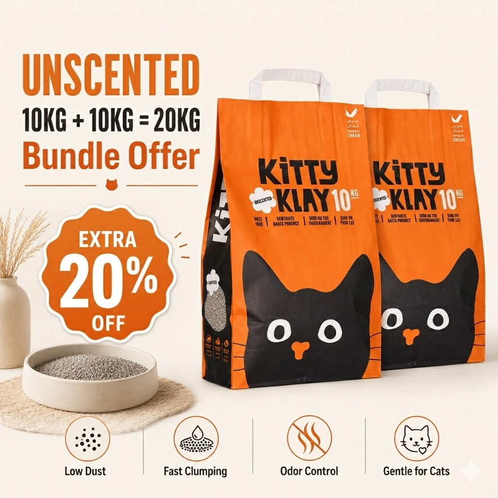 Kitty Klay Bentonite Clumping Cat Litter - Original 10Kg