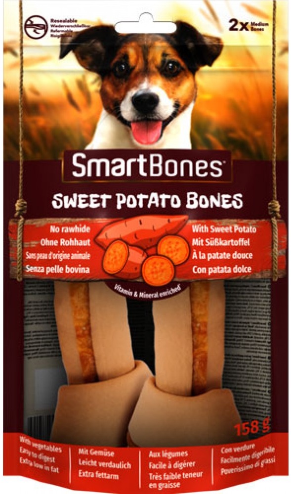 Smartbones Sweet Potato Medium 2Pk