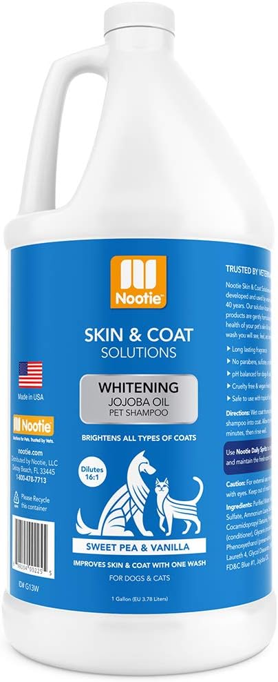 Nootie Whitening Shampoo - Sweet Pea Vanilla Gallon (3.78 Litres)