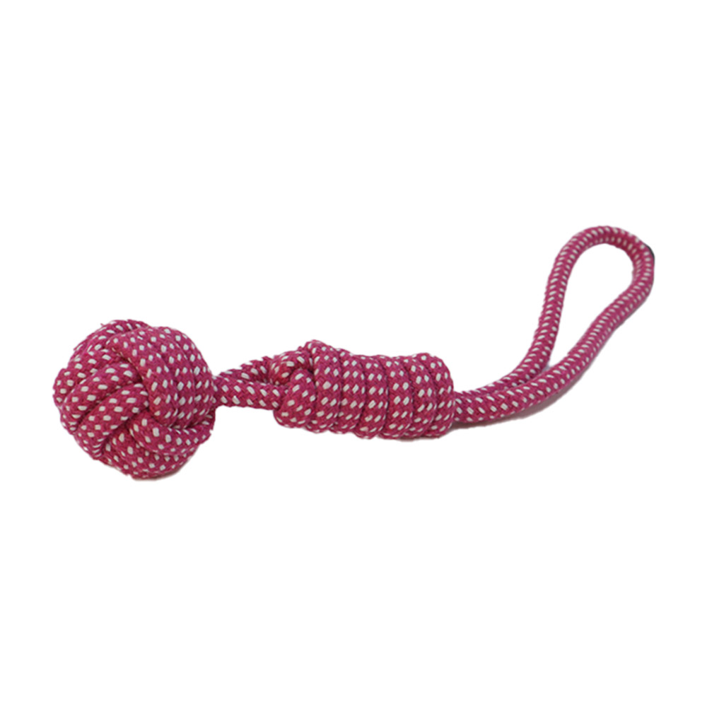 Plush Pet Rope (Assorted Colours) - 1pc