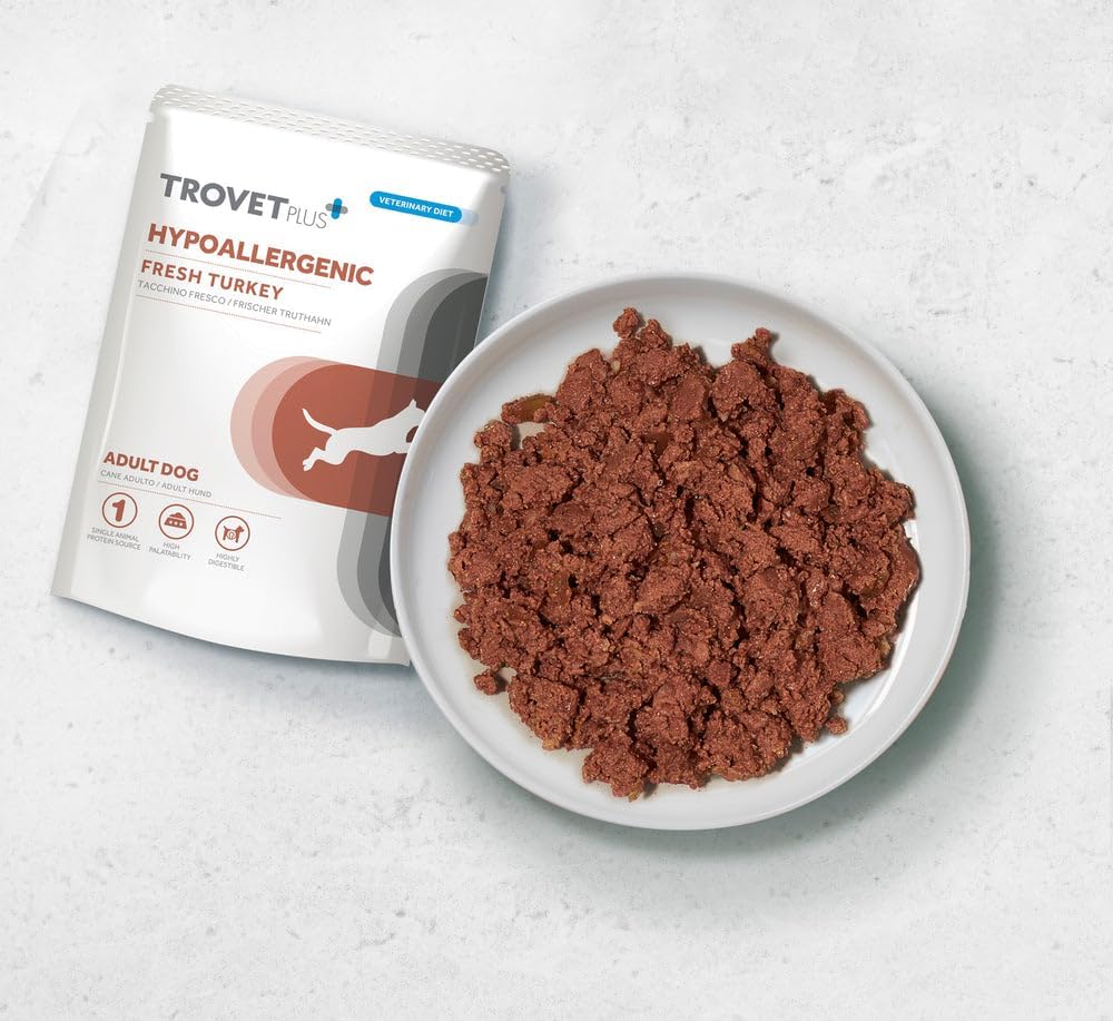 Trovet Plus Pouch Dog Turkey Veterinary Diets Wet Food 300g