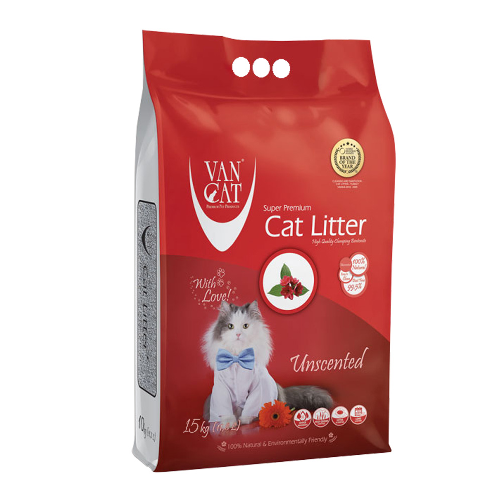 Van Cat White Clumping Compact Natural 15Kg