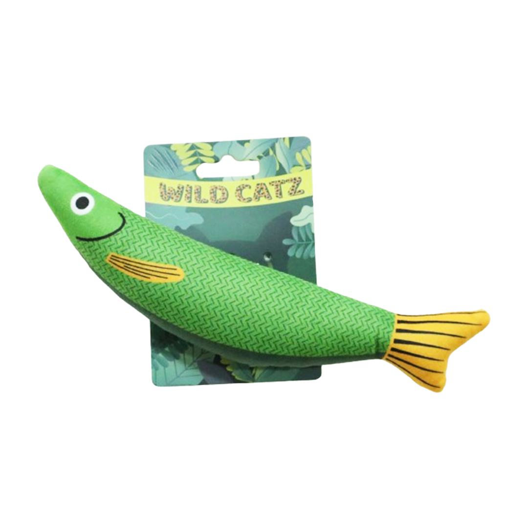 Wild Catz Mr Drago Plush Cat Toy - 24 x 6cm, 28g