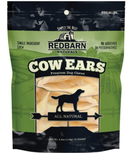 Red Barn Cow Ears Multi Pack Chews 4.2oz/119g 10 pack