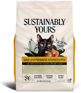 Sustainably Yours Natural Cat Litter Large Grains - 13lb/6 Kgs