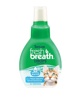 TropiClean Fresh Breath by TropiClean 6pc Drops for Cats Display