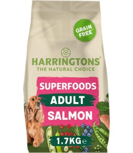 Harringtons Superfoods Salmon with Vegetables Adult Dry Dog Food 1.7KG