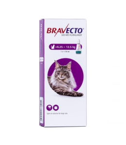 Bravecto for Cat 500mg 6.25 -12.5kg 1x 1.79ml