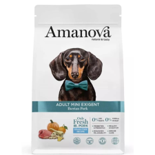 Amanova Adult Mini Exigent Iberian Pork Dog Dry Food 2kg
