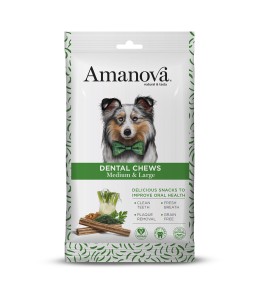 Amanova Dog Dental Chews Medium & Large 180g