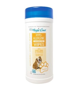 Four Paws Magic Coat Unscented Hypoallergenic Wipes 6/50ct