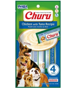 INABA CHURU chicken with tuna recipe 56g - 4 sticks per pack
