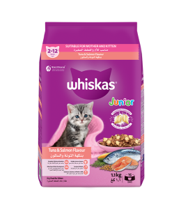 Whiskas Mother and Kitten Tuna and Salmon Flavour Dry Food (1.1kg)