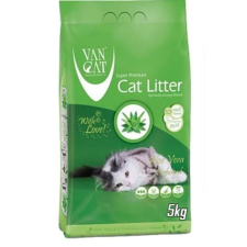 Van Cat White Clumping Bentonite Cat Litter Aloe Vera 5Kg