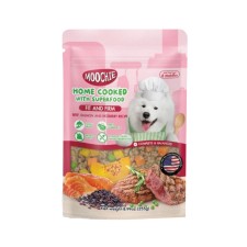 Moochie  Home Cooked Dog Food  - Fit and Firm - Beef, Salmon and Riceberry Recipe 225g