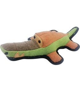 Nutrapet Alligator Dog Toy