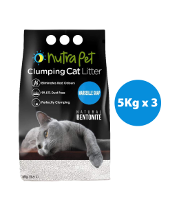 NUTRAPET CAT TURKISH BENTONITE 15KG MARASILA ( SCENTED+ CLUMPING)