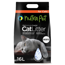 NutraPet Cat Litter Silica Gel 16L - Non-Scented