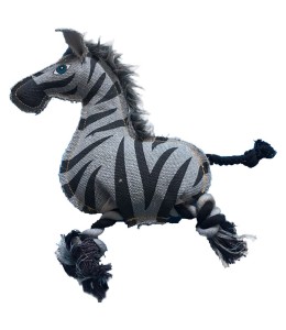 Nutrapet ZEBRA Dog Toy