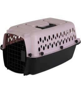 PETMATE VARI KENNEL FASHION 19" UP TO 10LBS ~ PEARL BREEZE & BLACK - 19" x 12.3" x 10.8" (48.2 x 31.2 x 27.4 cm) (IATA APPROVED)