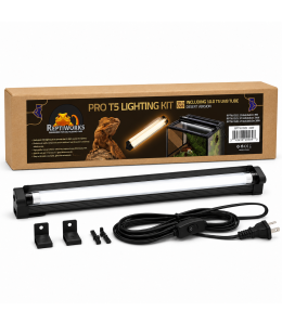 ReptiWorks Pro T5 Lighting Kit-24WIncluding 10.0 T5 Uvb Tube575*58*42Mm (Desert Version)