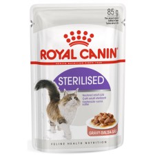 Royal Canin Feline Health Nutrition Sterilised Gravy (WET FOOD - Pouches)