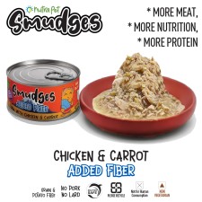 Smudges Adult Cat Tuna Flakes With Chicken & Carrot in Gravy 80g (Smudges Cat Food- TRY NOW)