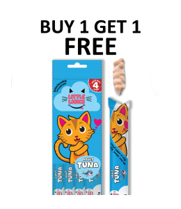Buy 1 Get 1 free Smudges Little Licks Tuna Creamy Bisque Treats for Adult Cat 4 x 15g