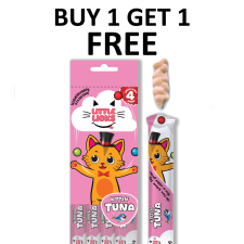 Buy 1 Get 1 free Smudges Little Licks Tuna Creamy Bisque Treats for Kitten Cat 4 x 15g