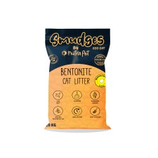 Smudges Eco cat Bentonite Clumping Cat Litter 20 Kgs-Lemon Scented