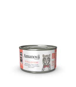 Amanova Canned Cat Tuna & Surimi Broth - 70g