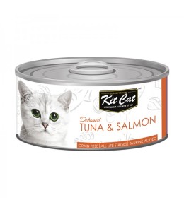 Kit Cat-Tin-Tuna & Salmon 80G