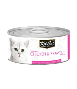 Kit Cat-Tin-Chicken & Prawn 80G