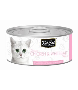 Kit Cat-Tin- Chicken & Whitebait Toppers 80G