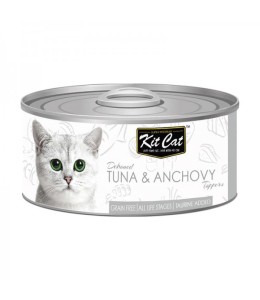 Kit Cat-Tin-Tuna & Anchovy Toppers 80G