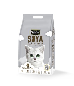 Kit Cat Soyaclump Soyabean Litter Charcoal 7L