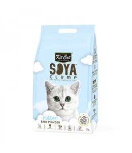 Kit Cat Soybean Litter Soya Clump Kitten Baby Powder 7L