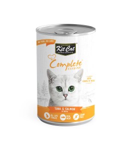 Kit Cat Complete Cuisine Tuna And Salmon In Broth 150G