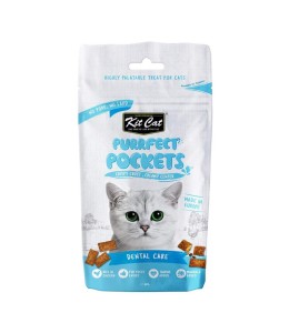 Kit Cat Purrfect Pockets - Dental Care 60G