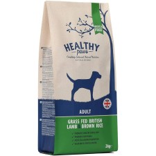 Healthy Paws Grass Fed British Lamb & Brown Rice Adult 2kg
