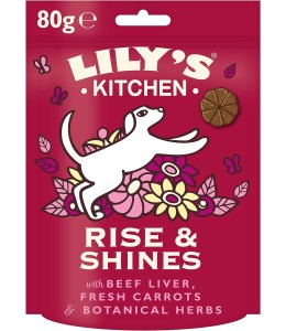 Lily&#039;s Kitchen Organic Rise & Shine Bake Treats for Dogs (80g)