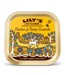 Lily&#039;s Kitchen Chicken & Turkey Casserole Wet Dog Food (150g)