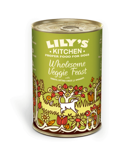 Lily&#039;s Kitchen Wholesome Veggie Feast Wet Dog Food (375g)