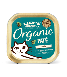 Lily&#039;s Kitchen Organic Fish Dinner Wet Cat Food (85g)