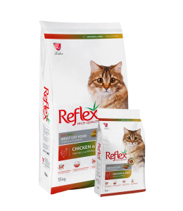 Reflex Adult Cat Food Gourmet Chicken & Rice 15 Kg